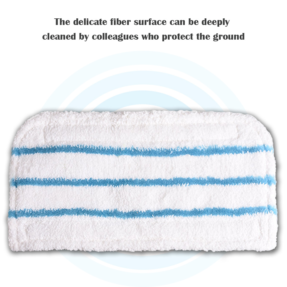 1 pack black decker compatible washable mop pads reusable microfiber cloth refills for fsm 1600 1610 1620 1630 steam mop high absorption floor attachment details 1