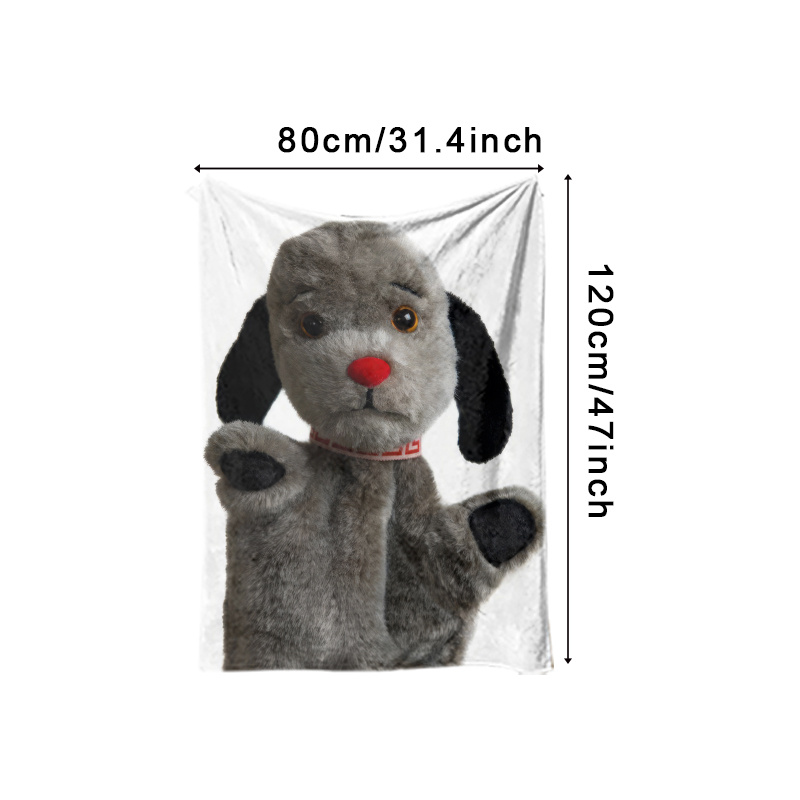 TEMU A Sooty & Sweep Themed High-definition Printed Nap Blanket, A Warm And Room Sofa Throw, Office Blanket, Sofa Decor, Travel Blanket, Gift Blanket
