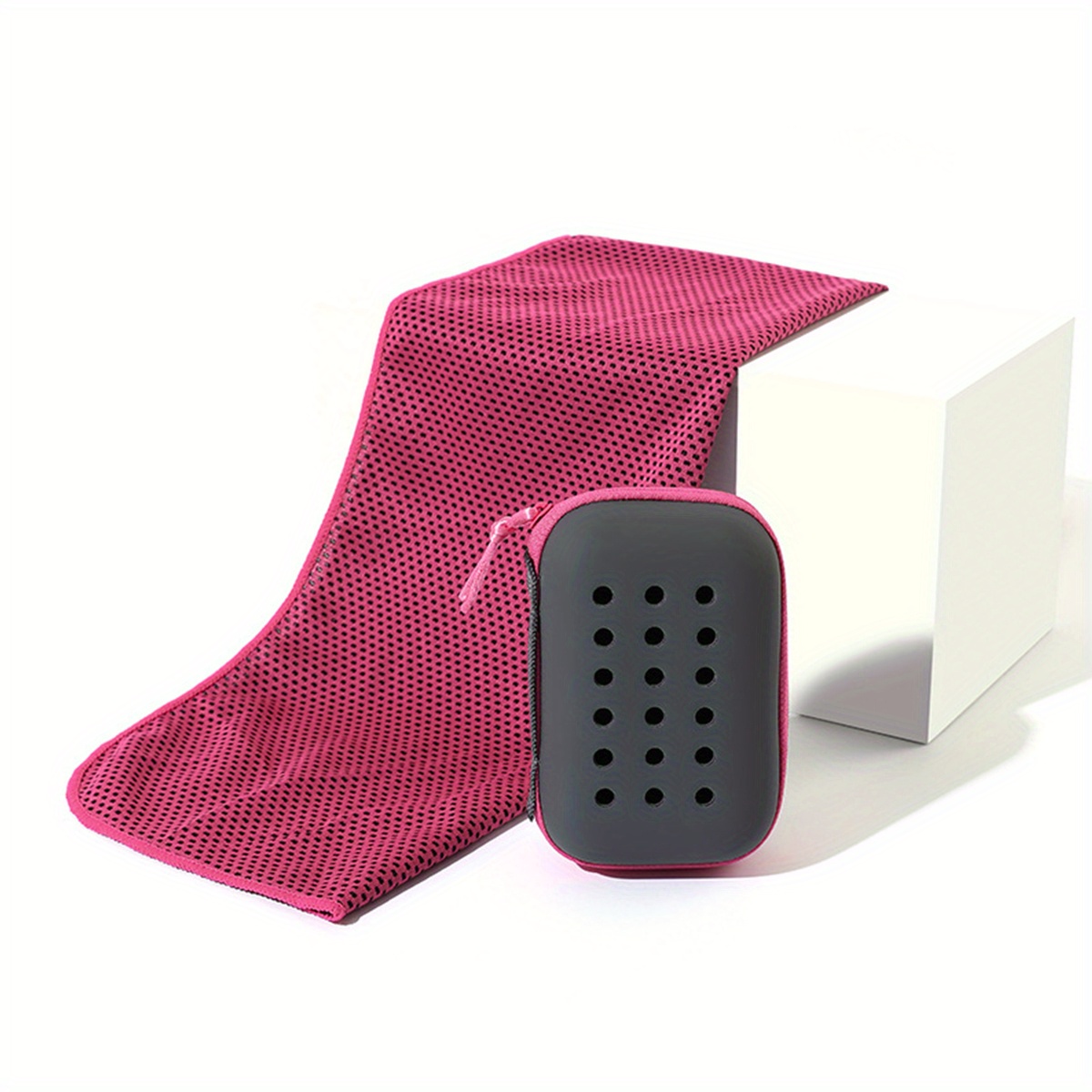 Image of Cooling Towel, Sports And Outdoor Cooling Wet Towel, Suitable For Storage And Transportation, Sweat-absorbing Quick-drying Cooling Towel, Handkerchief, Scarf, Headscarf