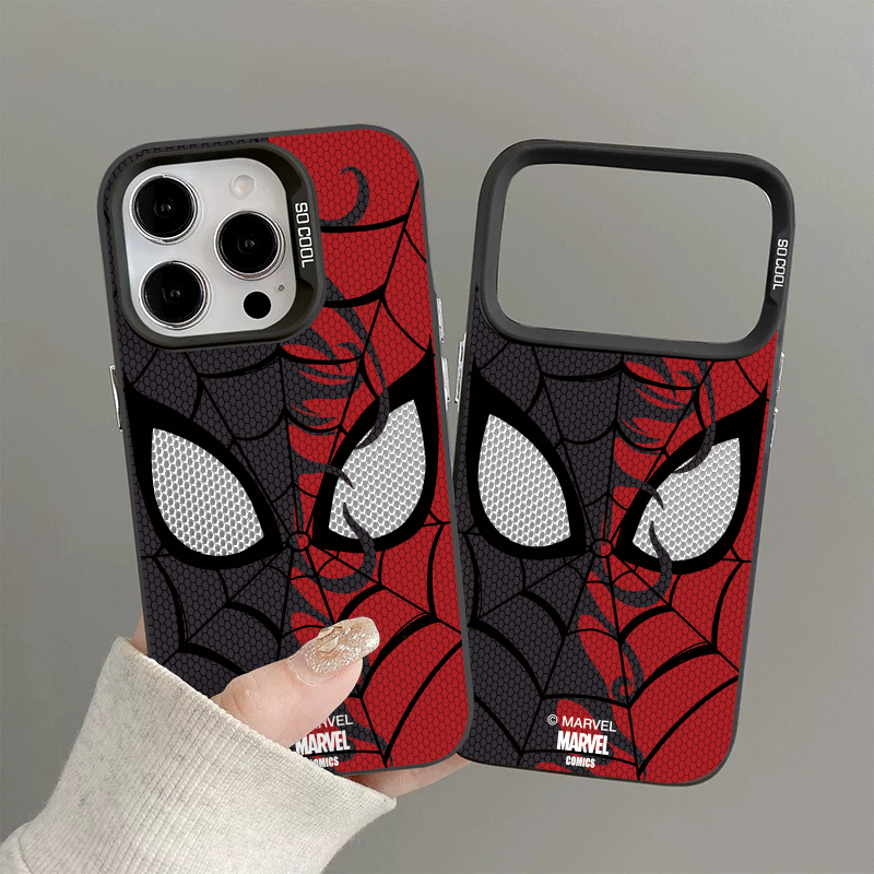 TEMU Coque de téléphone - Coque Spider-Man, facile et tendance, convient pour iPhone 17 Pro Max, 15 Pro Max, 13 Pro, 13 Pro Max, 16 Pro Max, 16 Plus,
