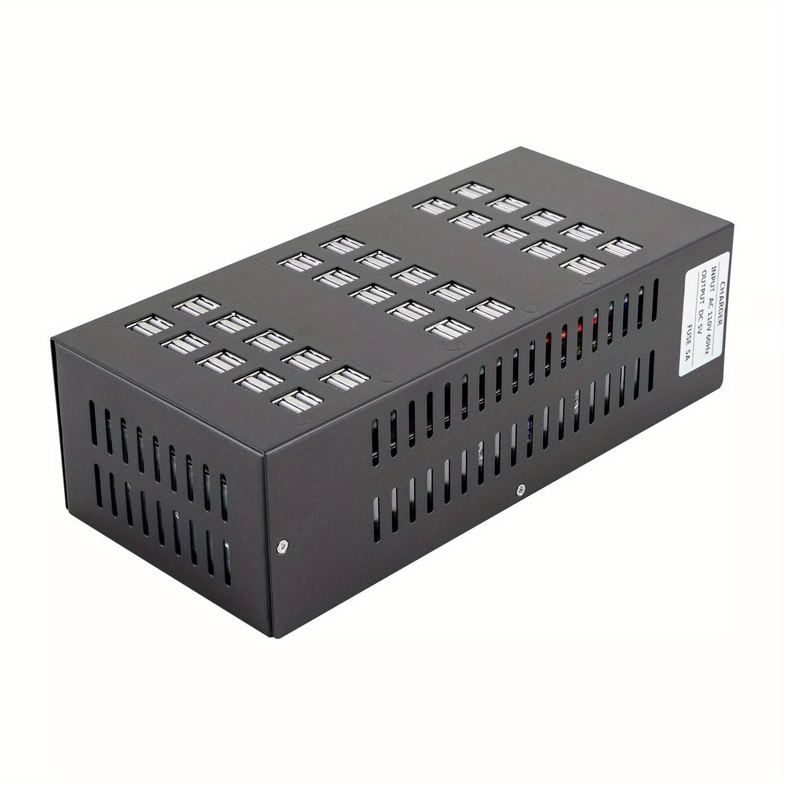powerful charging hub   multi 60 port usb charging station for desktop cell phone charging and organization Product details 5