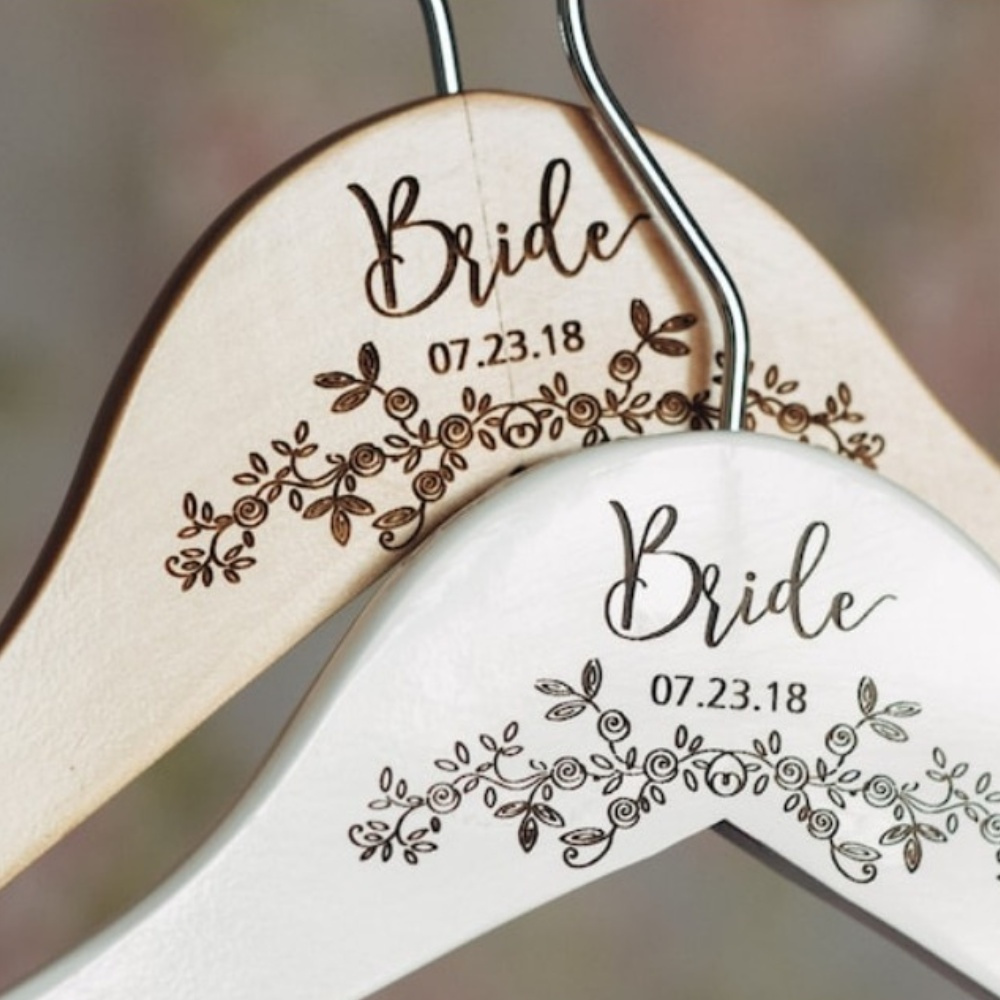 

Personalized For & , Hangers, Wooden Clothing Rack For Groom, Retail Display Hangers, & Scientific