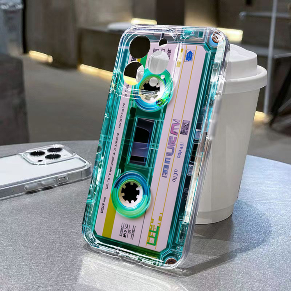 Image of Phone Case: Phone Case- Phone Case: Retro Pattern For Iphone Case, Suitable For Iphone 17/16/15/14 Plus/13/12/11 Pro Max/x/xs Max/xr/7/8 Plus/12/13 Mini/16e, Anti-drop Protective Cover