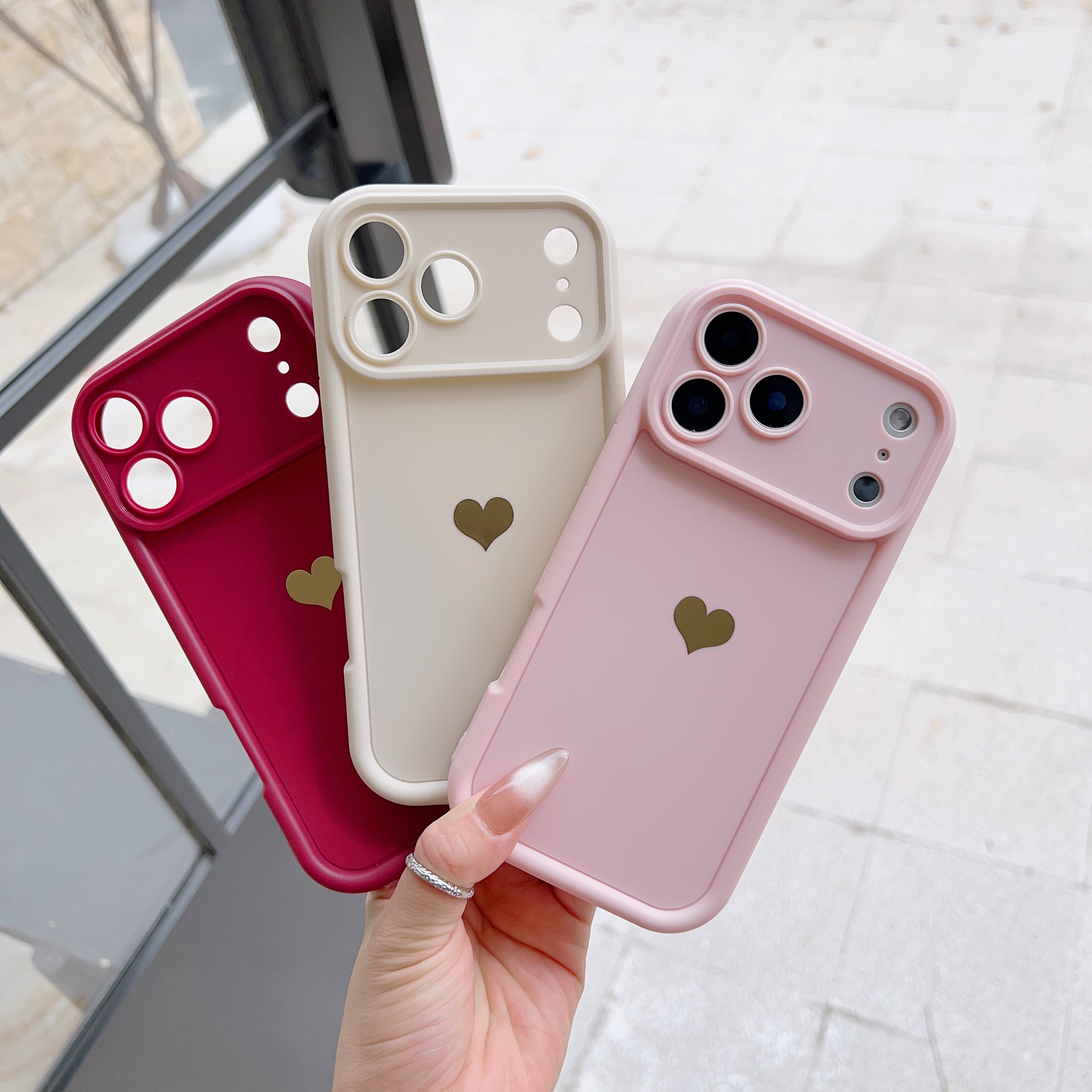 TEMU Phone Case: 3-pack Sticker Soft Full-coverage Phone Case, Birthday Gift, Christmas Gift. Suitable For Iphone 18 Pro Max/18 Pro/18/17 Pro Max/17