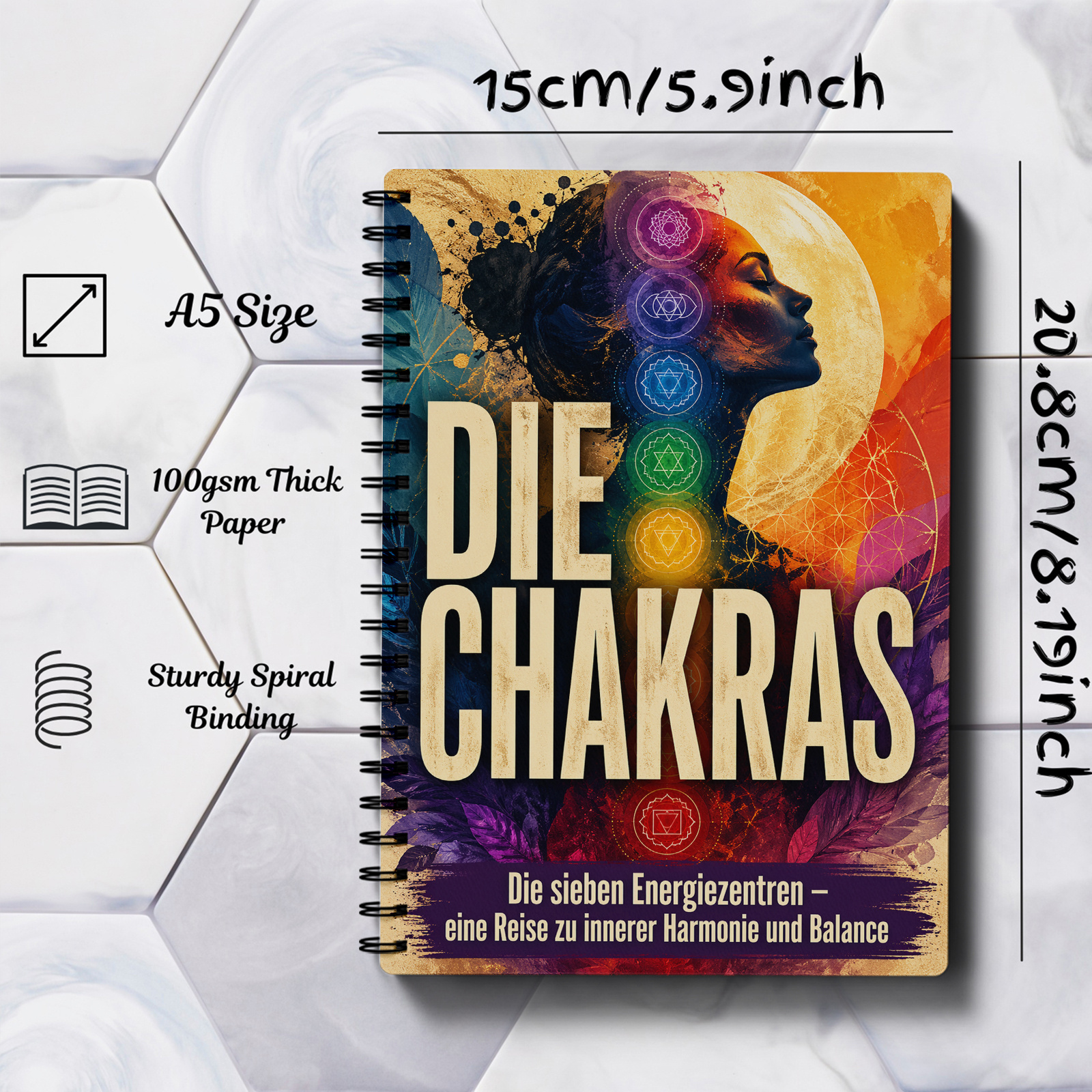 TEMU Chakra (german Edition) | Resonance And Meanings, Beginner-friendly Reference For Spiritual Growth, Thoughtful Gift For Yoga Practitioners,