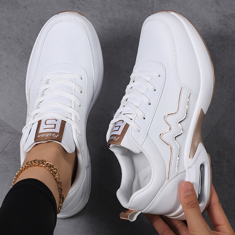 Image of Comfortable Sneakers For Women Suitable For Casual Walking, Indoor Fitness, And Outdoor Running With Air Cushioning., Women Shoes