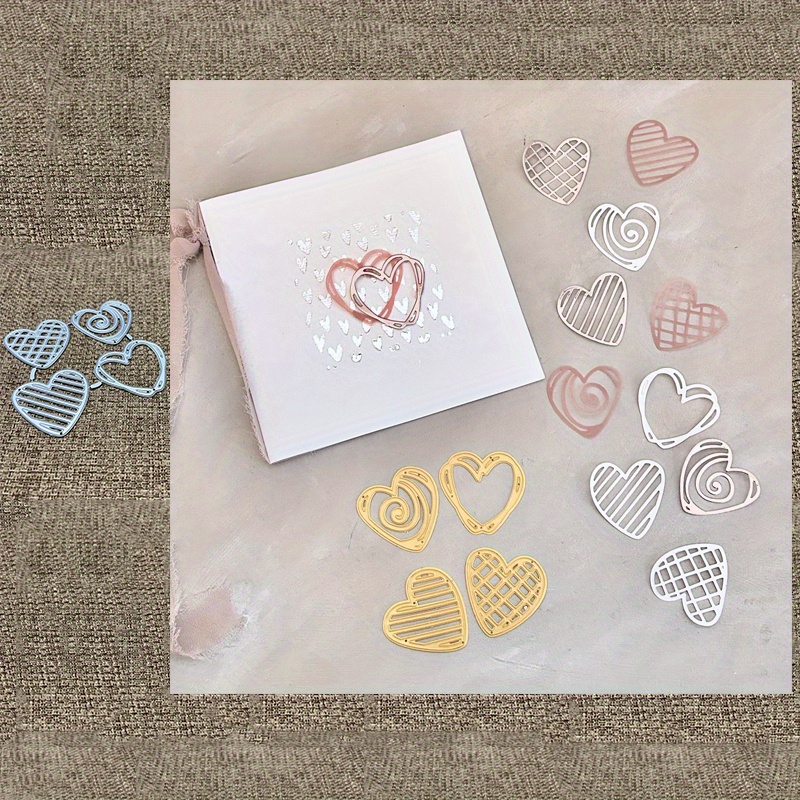 Matrices De Découpe En Métal Et Timbres Transparents, Pochoir Pour