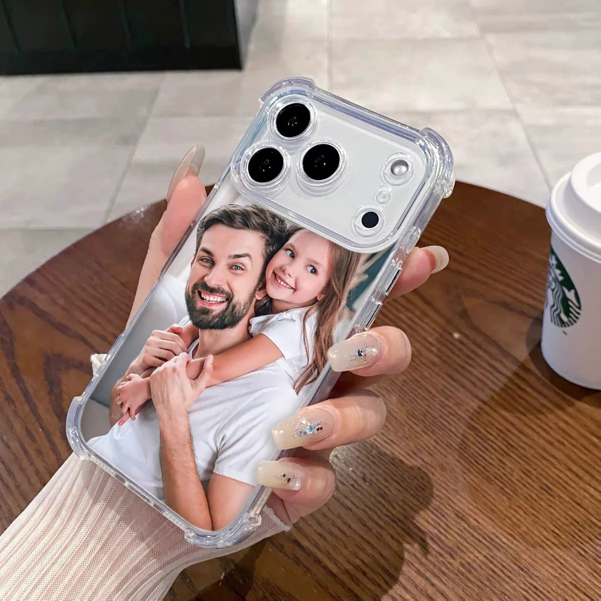 TEMU Phone Case: Diy Custom Phone Case - 4-corner Shockproof, Scratch & Wear Resistant. Fits Iphone 17/ 16/ 15/ 14/ 13/ 12/ 11 Pro Max/ Pro/ Plus/ Xs