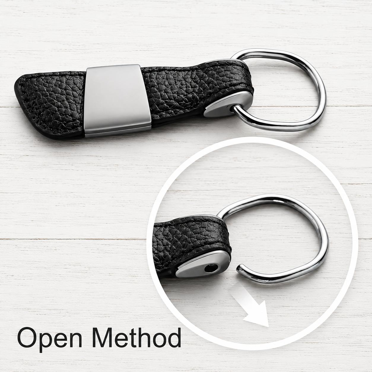 TEMU A Customizable Aluminum Alloy Keychain- An Elegant Personalized Gift With Text And Font, Durable Metal Car Keyring, Suitable For Corporate