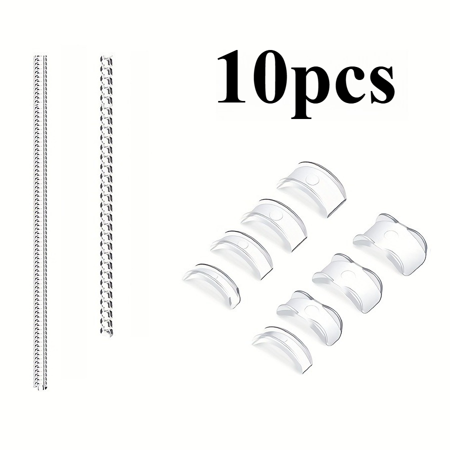 TEMU 10pcs Set Of Ring Adjusters, 2 Styles And 12 Sizes, Completely Invisible When , Ring Instantly Becomes A Affordable Small Tools Solve Big