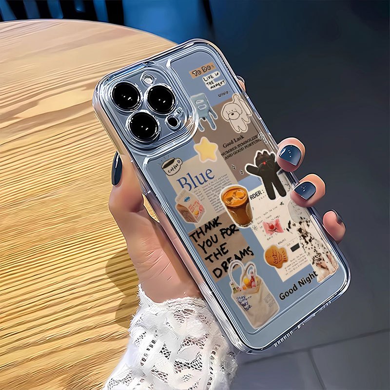 TEMU Phone Case: Fashionable Creative Patterned Painted Phone Case, Fully Protective And Shockproof, Suitable For Iphone 11, 12, 13, 14, 15, 16 Pro