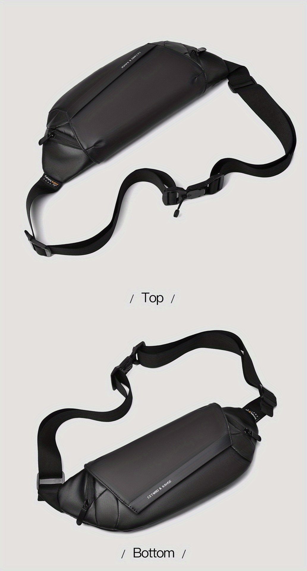 Men's Nylon Crossbody Chest Bag Cycling