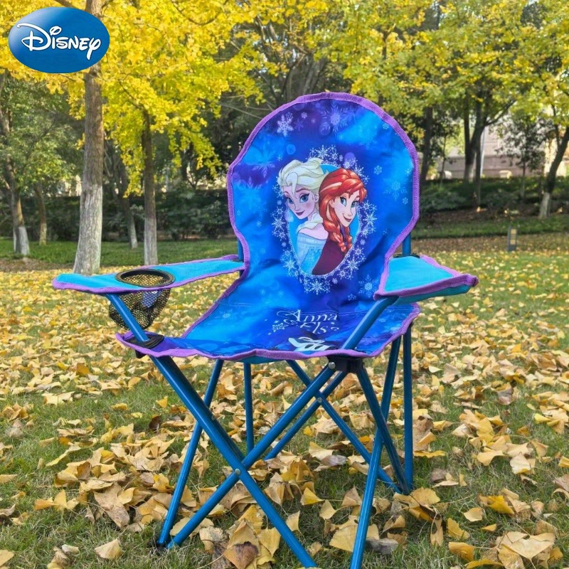 Elsa Frozen Portable Folding Chair - Lightweight, Compact Outdoor & Indoor