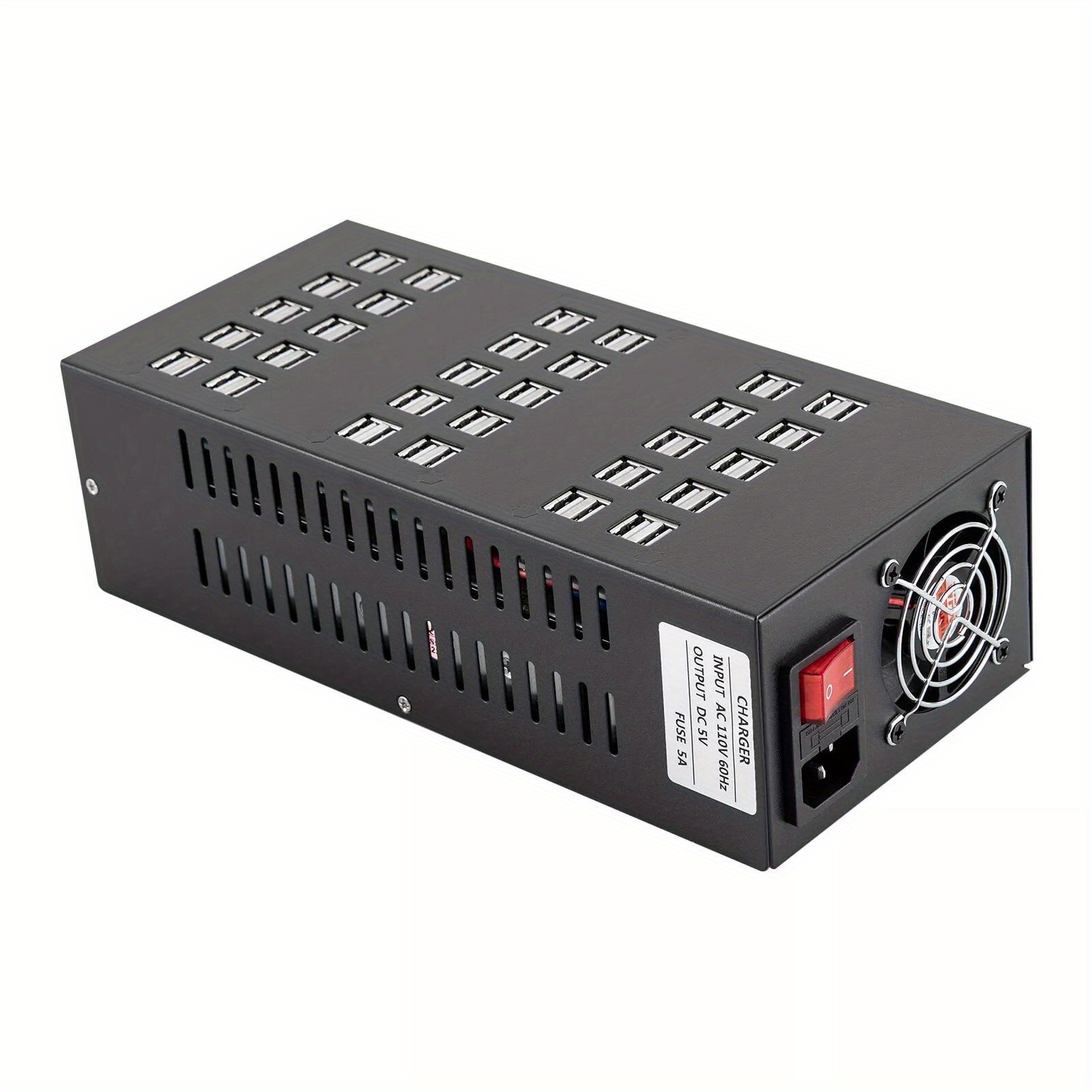 powerful charging hub   multi 60 port usb charging station for desktop cell phone charging and organization Product details 6