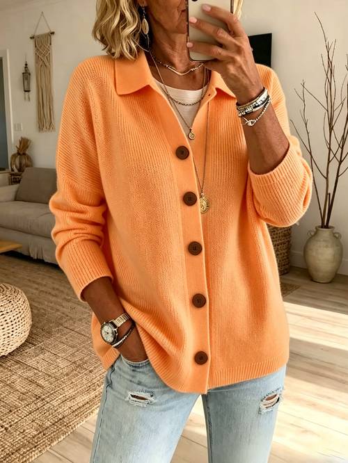 item picture plus size cardigan button womens sweater coat autumn winter color womens clothing