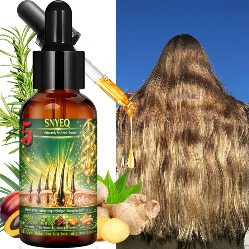 Fast Hair Serum, Natural Formula for Volume & Moisture