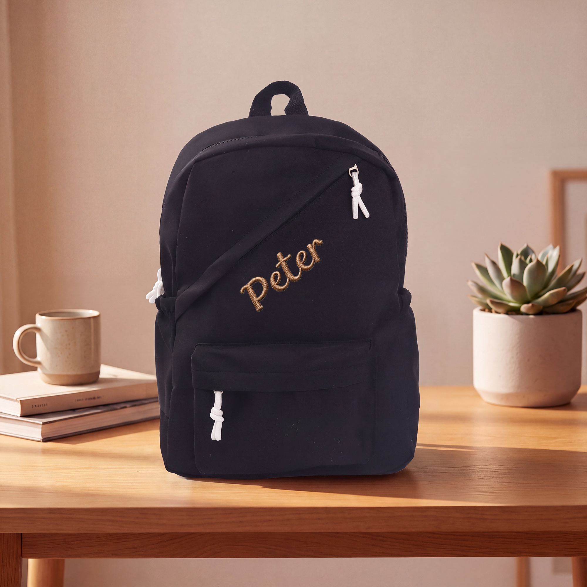 Personalized Embroidered Backpack with Name/Initials