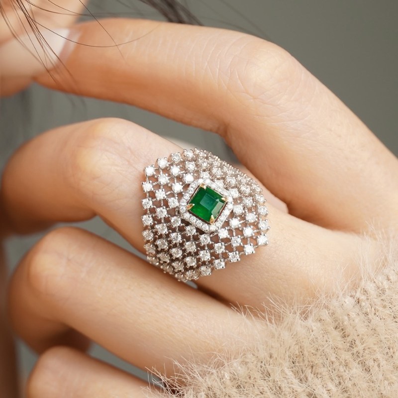 Stylish Silver S925 Tail Ring for Everyday Wear