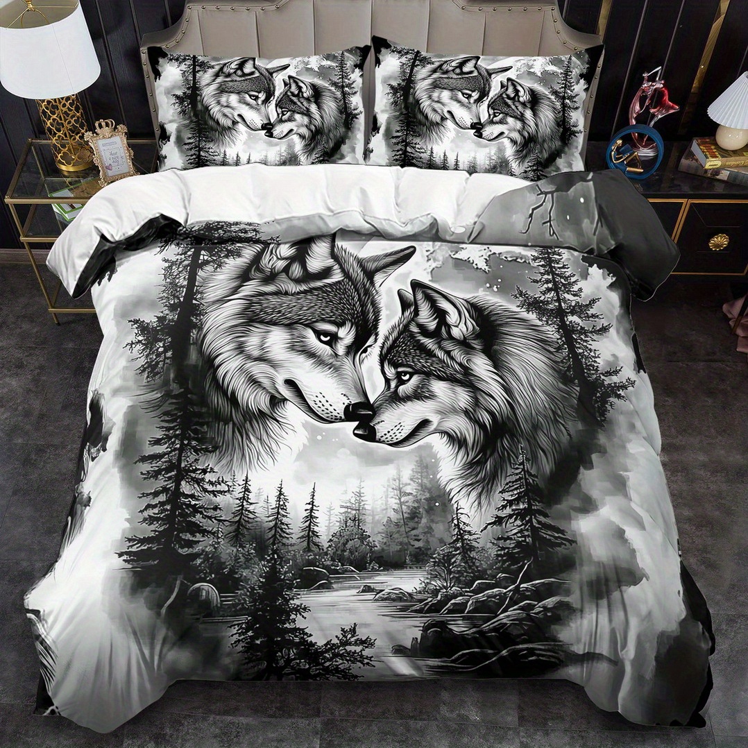 2/3PCS Twin Wolves Duvet Cover Set –: In-Depth Review, Specs & Buyer's Guide