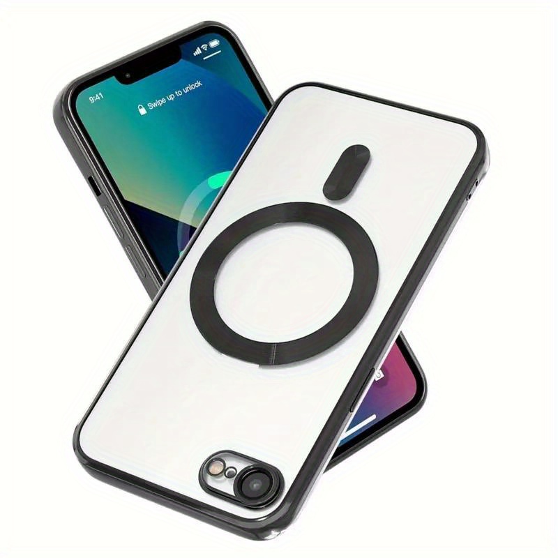 luxury wireless charging magnetic phone case iphone se2 Temu