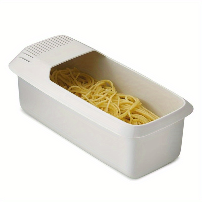 TEMU Boîte à pâtes, Boîte de rangement double pour et les pâtes, Ustensiles et gadgets de cuisine, Boîte d'égouttage, Outils de cuisine, Marmite à