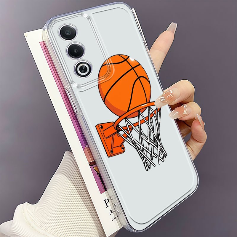 품목 사진 휴대폰 케이스 - 농구 골대 네트 프린트 2d 프린팅 패턴 휴대폰 케이스, oppo a3   a3x a5  16 a17k a18 a38 a40 a55 a57 a57s a58 a60 a76 a77s a78 a79 a80 5g a95 a98 reno 5 8  11 pro 12 13f에 적합, 크리에이티브 tpu 소프트 쉘 내구성 좋은 앤티-파