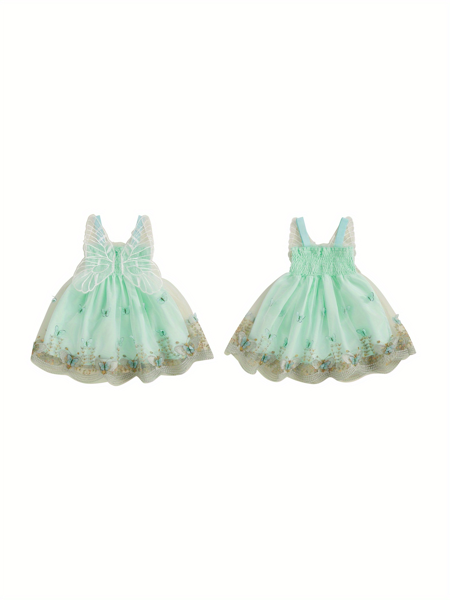 toddler girls dress 6 12 18 24m 3 4t embroidery - Temu