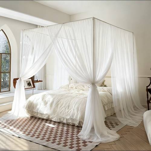 6pcs extra long 62 5 x 122 22 inches sheer net curtains in colors yellow white light blue light green royal blue suitable for living room outdoor wedding and party decorations from polyester fabric