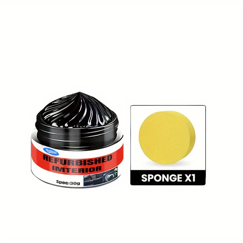1-All-in-One Car Interior/Exterior Renewal Wax - Anti-Aging Formula, Fit for Cars, Trucks, SUVs,, Motorhomes, Boats, RVs, Plastic & Glass, Long-Lasting Glossy Finish, Easy Application, Anti-Wear & Anti-Grime, Polish & Seal-in-Shield Technology, Gel Formula for Deep Penetration, Prevents Oxidation & Aging, Restores Radiance & Gloss, Multi-Color Safe Use