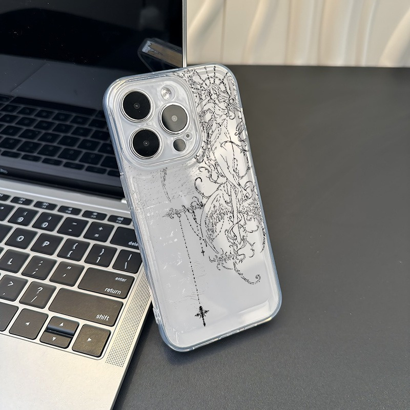 TEMU 1pc Stylish -themed Phone Case With , Compatible With Iphone 16/15/14/13/12/11/xs/xr/x/8 Plus Pro Max – Perfect Halloween Gift, Easter Gift For