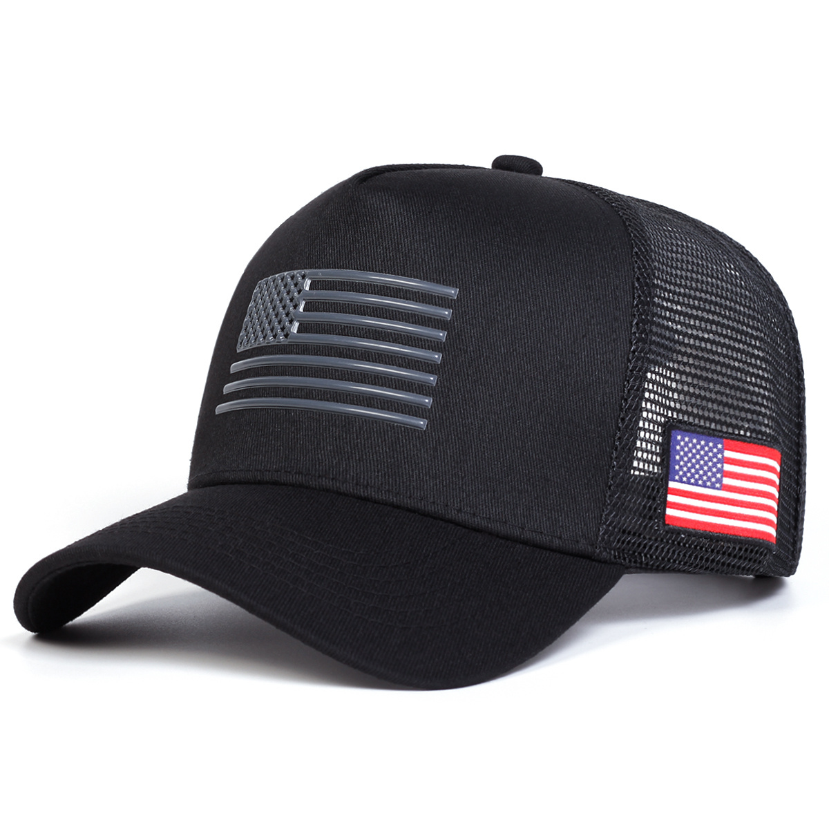 Image of A Women's Baseball Cap Featuring Flag, Adjustable And Stylish, Perfect For Outdoor Activities During Spring And Autumn, Suitable For Travel, Beach Parties, And