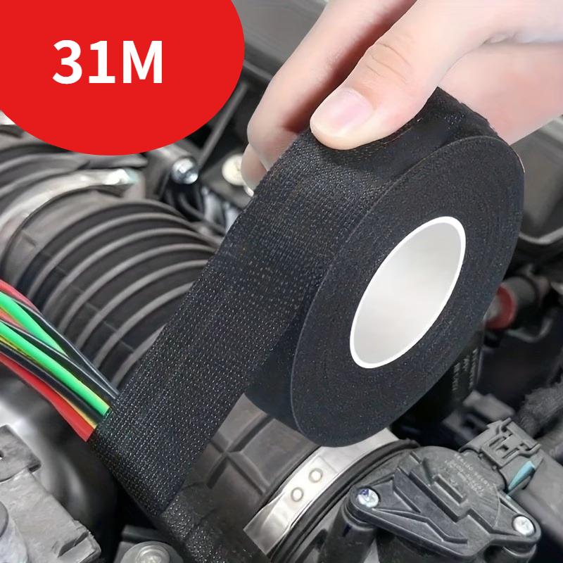 TEMU 2 Rolls, 610 Inches Per Roll, Heavy-duty Strong Tape. Suitable For Automotive Wiring, Vehicle Repair, And Engine Maintenance. Features Permanent