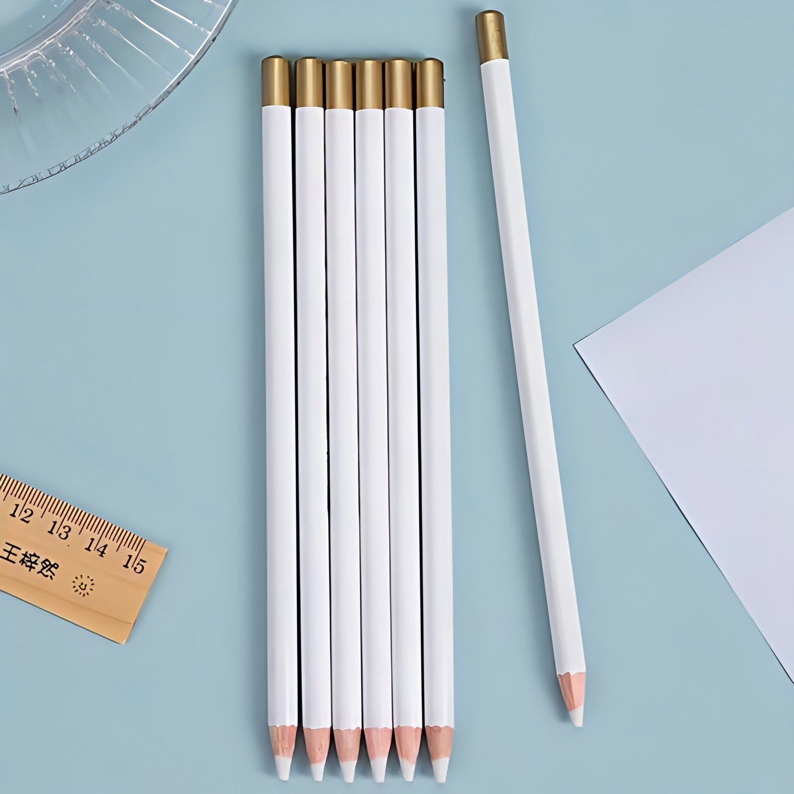 5pcs Highlight Eraser, Precision Art Sketch Eraser, Portable Paper Friendly Rubber Eraser For Drawing, Students And Artists