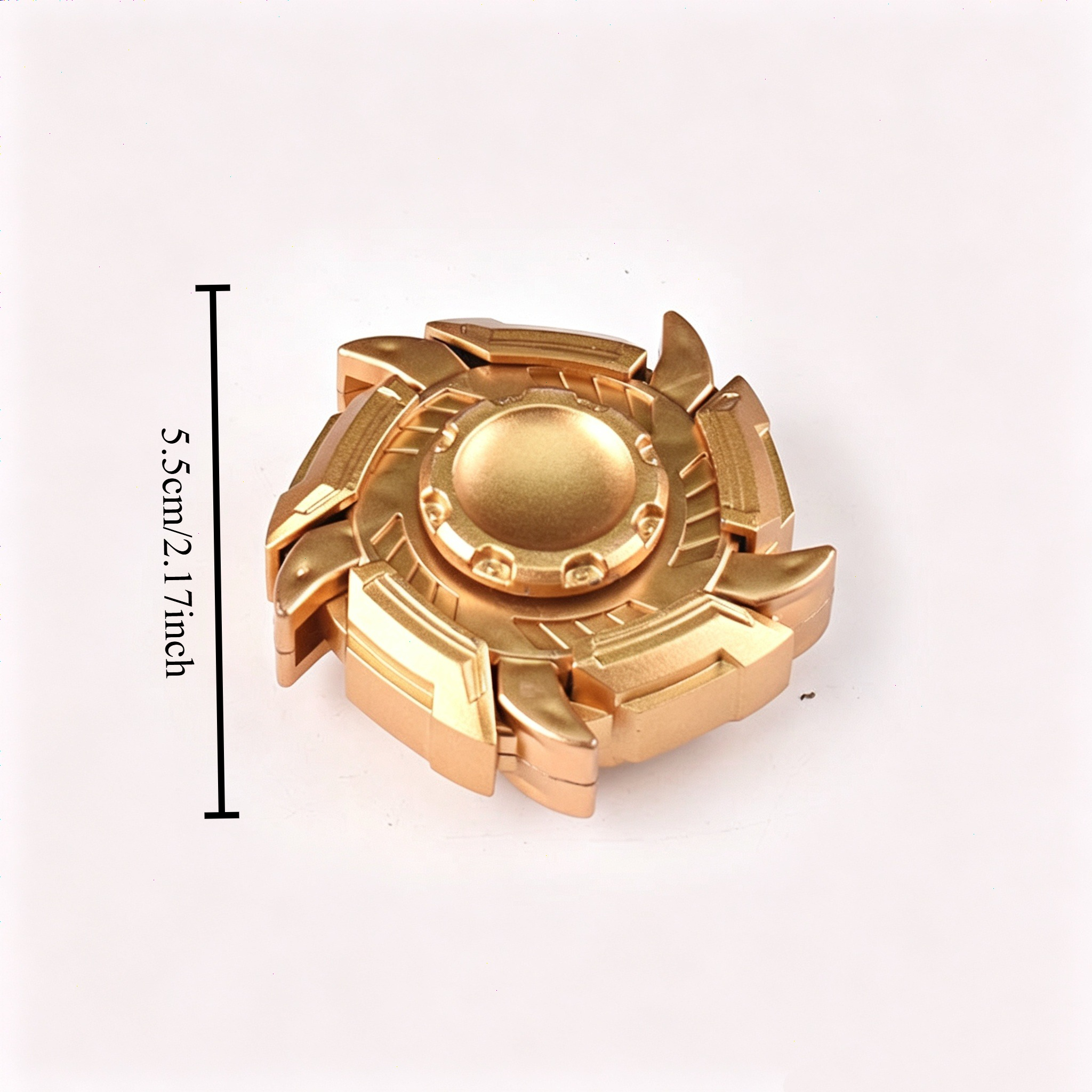 TEMU Mecha Style Fidget Spinner Toy, Rotating Finger Toy, Random Style