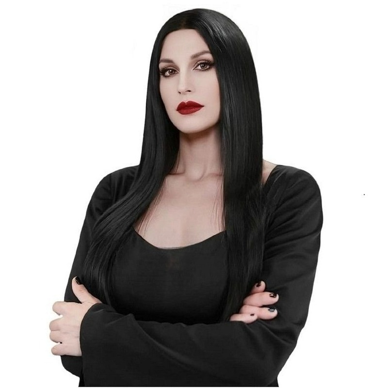 TEMU da donna da 26 pollici adatta per Halloween, cosplay e feste in costume a tema anime - lunga e liscia con scriminatura , per volume, per
