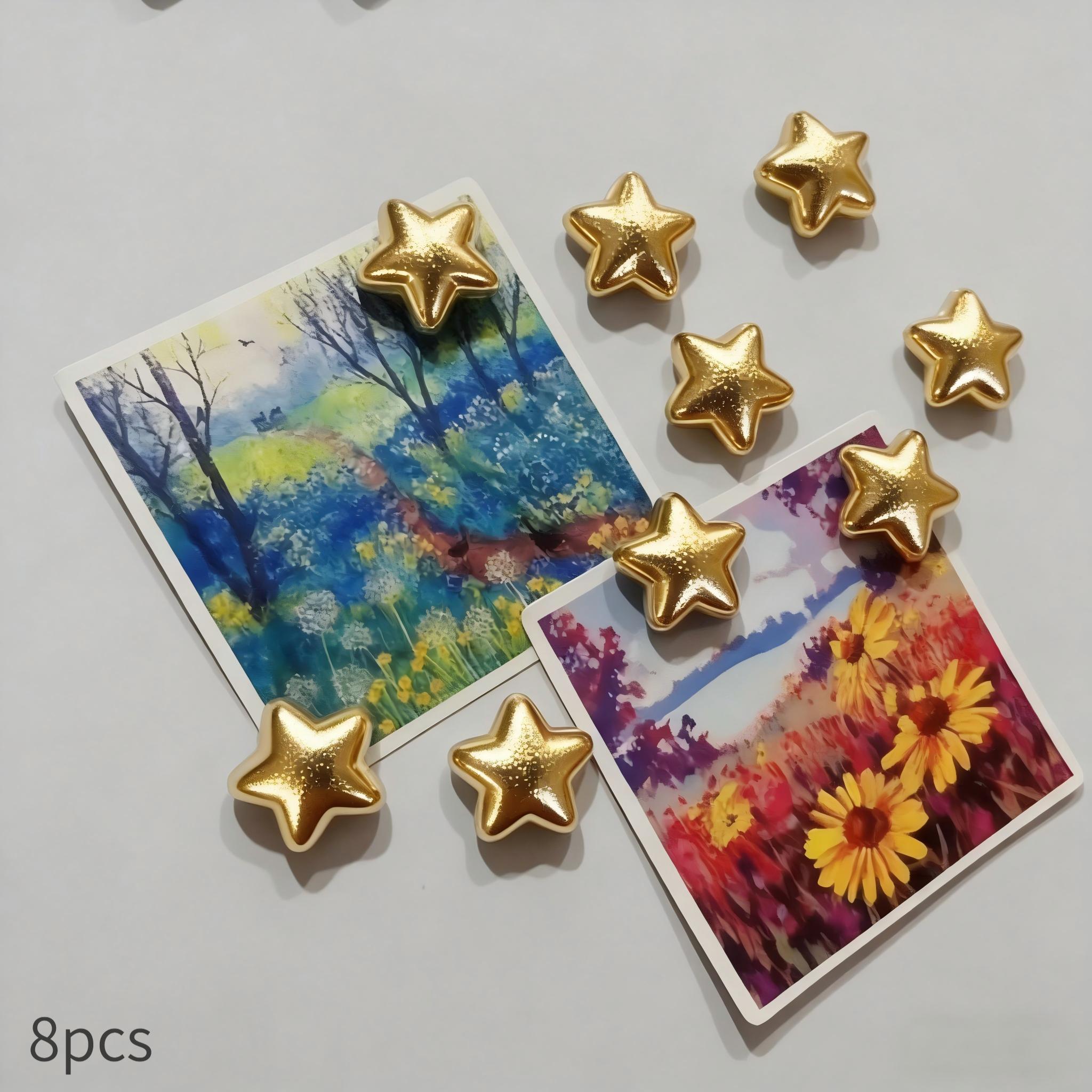 TEMU 8pcs Cute Fridge Magnets, Magnets For Office Whiteboards, Storage Cabinets, And Dishwashers, Kitchen Decoration, Christmas Gift