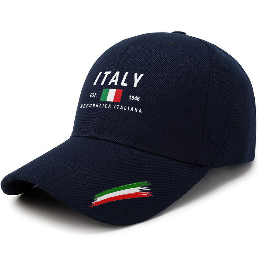 TEMU 1 Italian Unisex Baseball Cap- Lightweight, Breathable, And Adjustable, Suitable For Outdoor Activities And Daily Use, Suitable For , Unisex,
