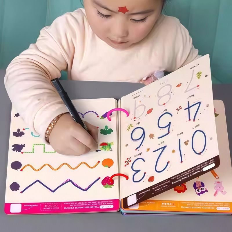 Children's Control Pen Training Set with 2 Erasable Pens