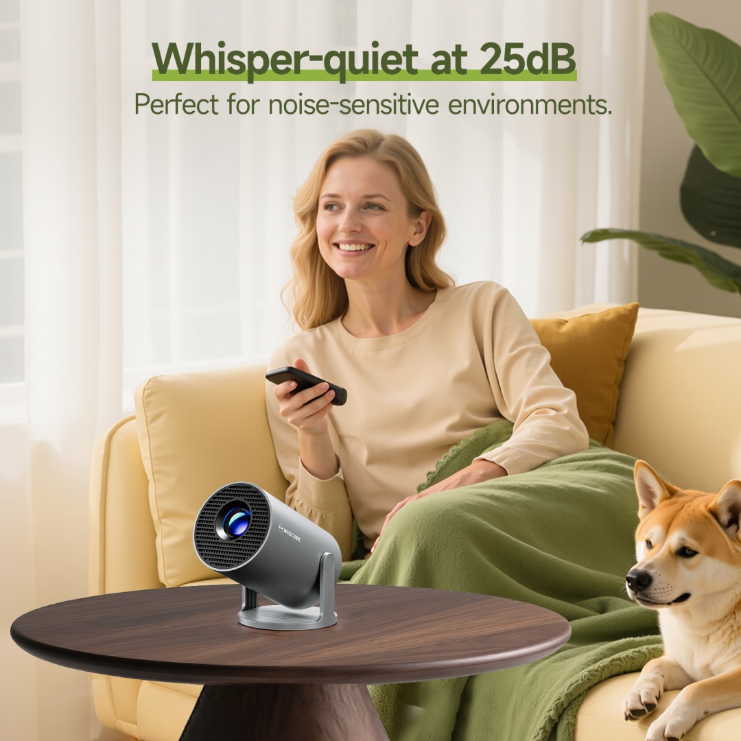  hy300pro 14 os smart projector native 720p support 8k with 330ansi brightness h726 with 180 rotation movie projector for versatile Product details 0