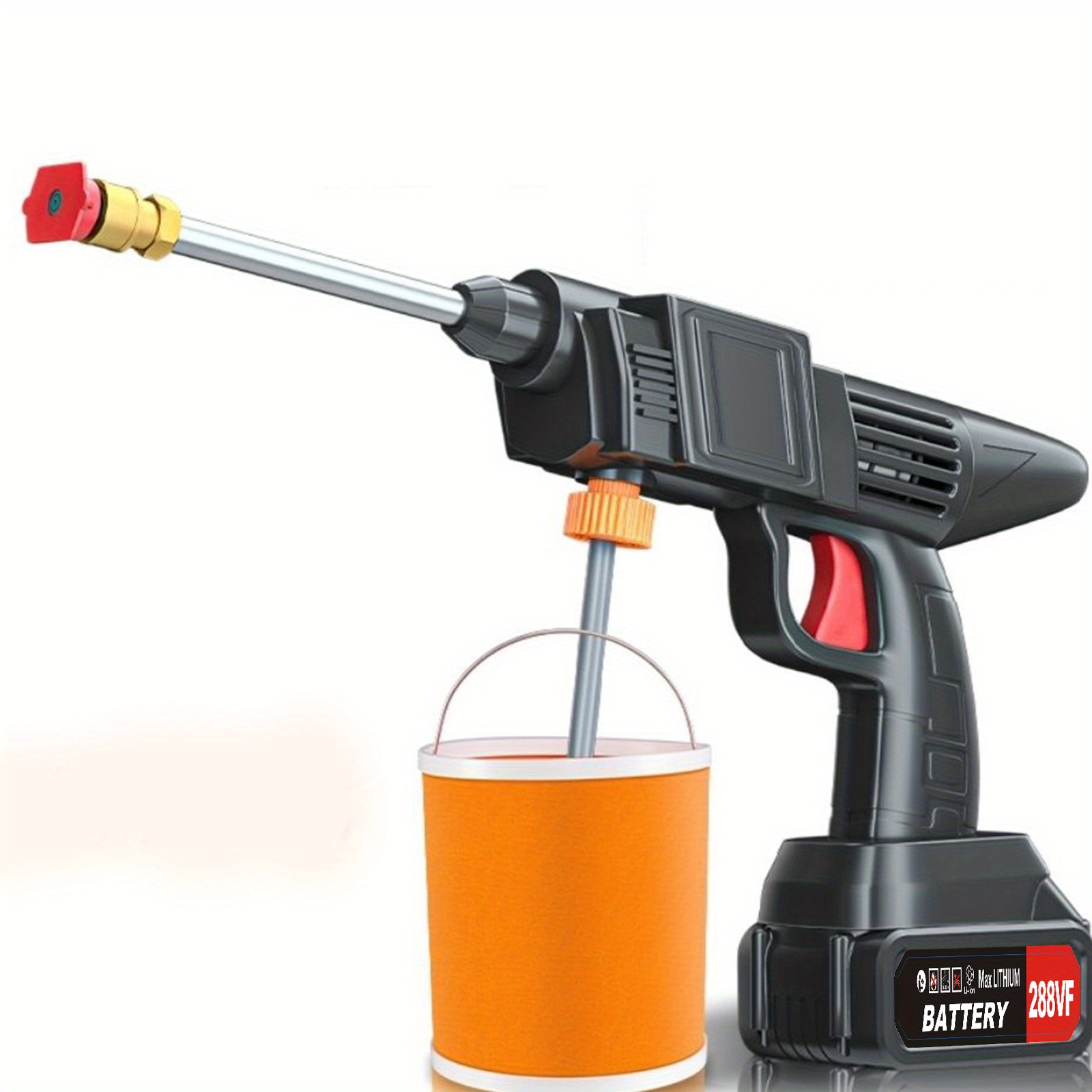 high pressure cordless washer dual batteries portable Temu Canada