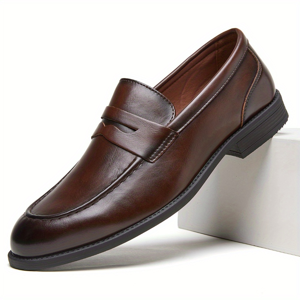 * Loafers, Classic Breathable Business Dress Shoes for Men, Essential for  Workplace Casual British Style