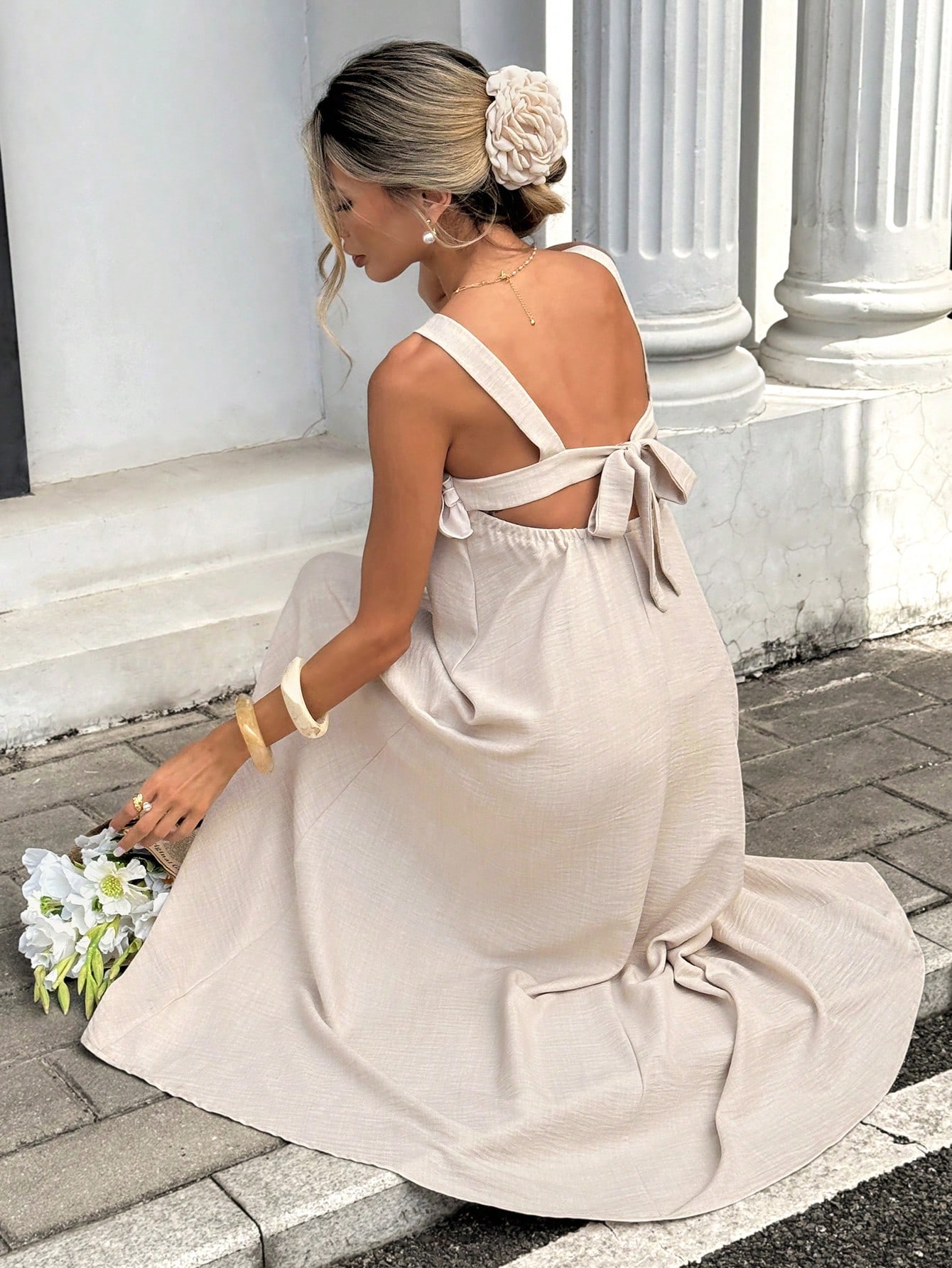 womens spring summer sleeveless camisole dress lace chest - Temu