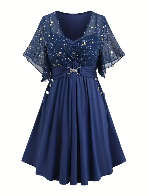 navy blue dress plus size sold on Temu United States navy blue dress plus size sold on Temu United States