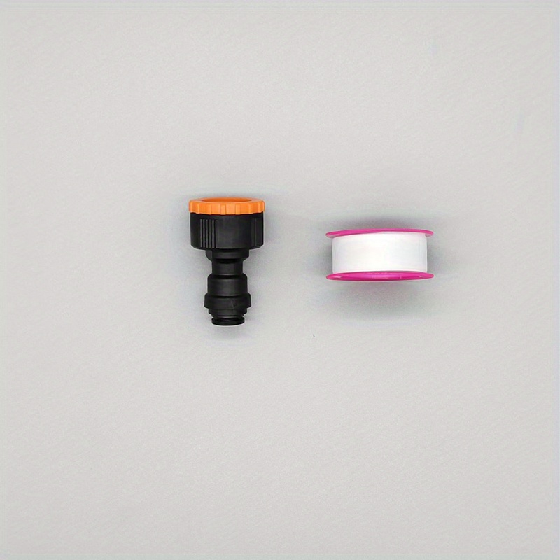 Automatic Watering Tool Accessories, 8mm Set With Tape Plugs, Hose Clamps, Pipe Scissors, Three-way Connectors, Straight-through, Right-angle 90% Double-quick Connectors