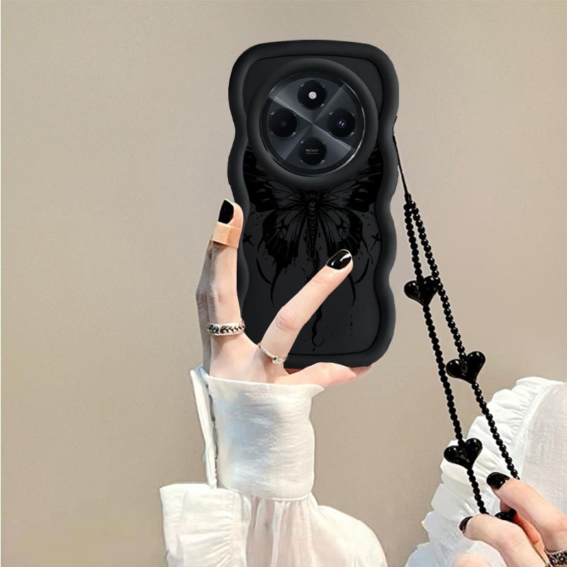 TEMU Fundas para Redmi 14C 5G con diseño de chica y cordón de , cómoda y , ideal para
