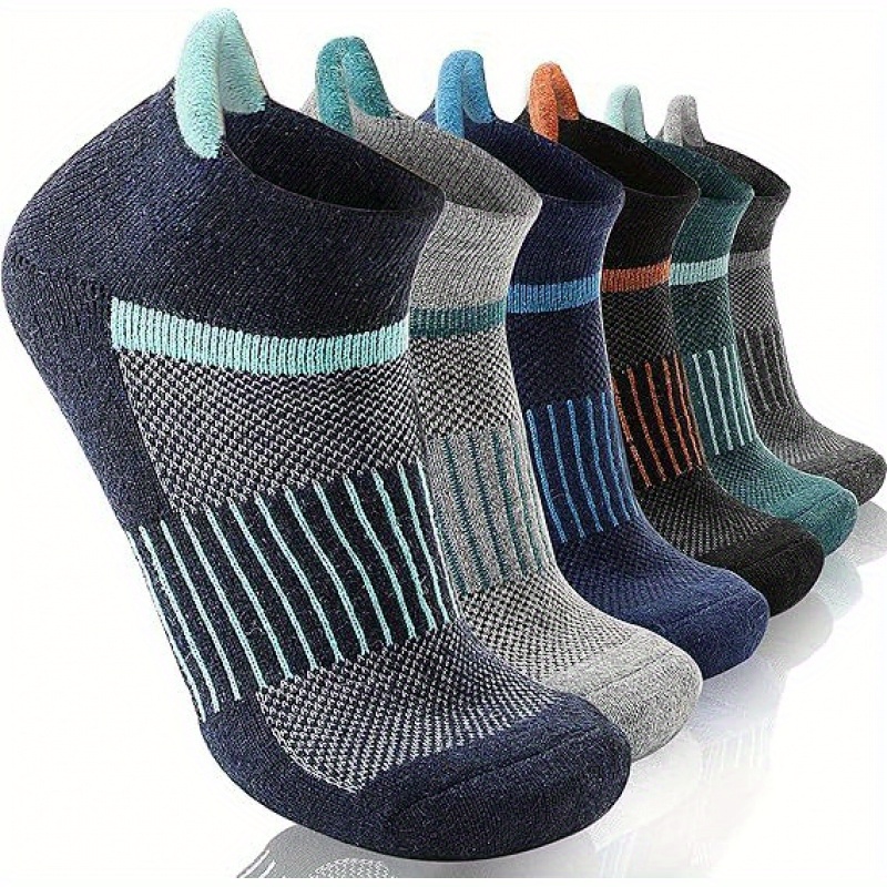 Men's Socks Cross Border In Stock Short Socks Sweat Absorbent Odor Resistant Casual Versatile Sports Socks Spring Summer Mesh Breathable Short Socks