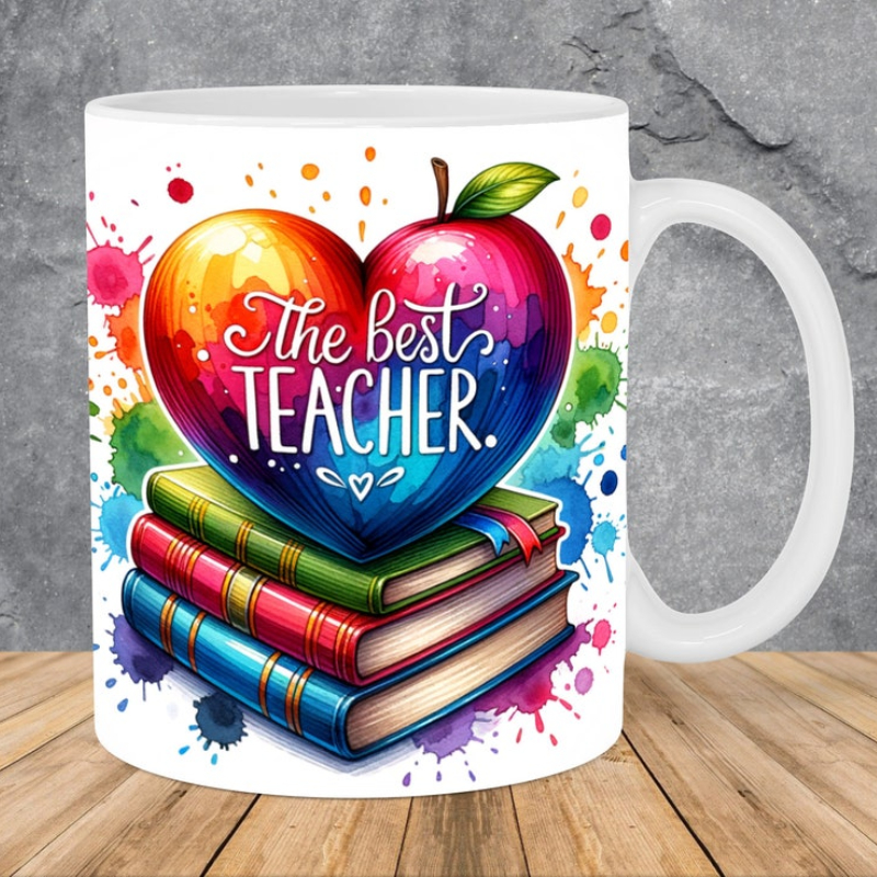 

Teacher Mug, Teacher Mug, Books Mug, 11 Cup Mug