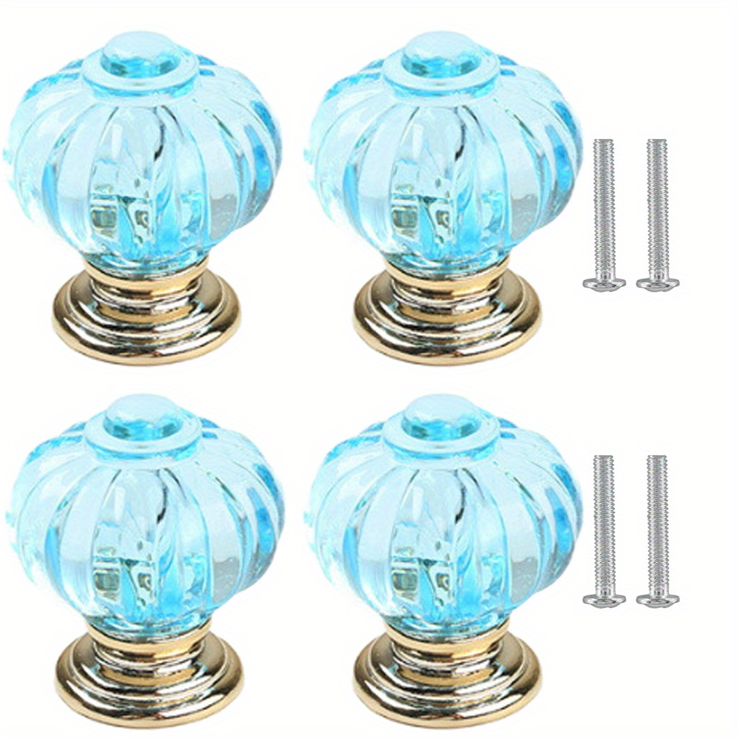 blue expensive dress Top Knobs TK124BSN Blue Crystal Knob 1 3/8 Inch-Brushed Satin Nickel main image 1
