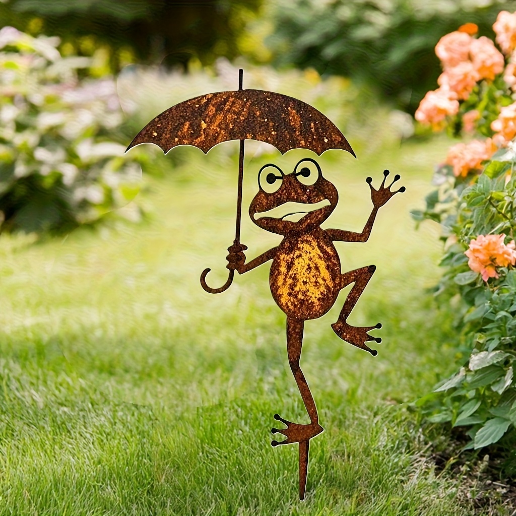 E-shop 2D Flache 1-teilige lustige -Silhouette Acryl Gartenstecker - Klassische einfache Acryl-Außendekoration, ideal für Thanksgiving-Dekorationen,
