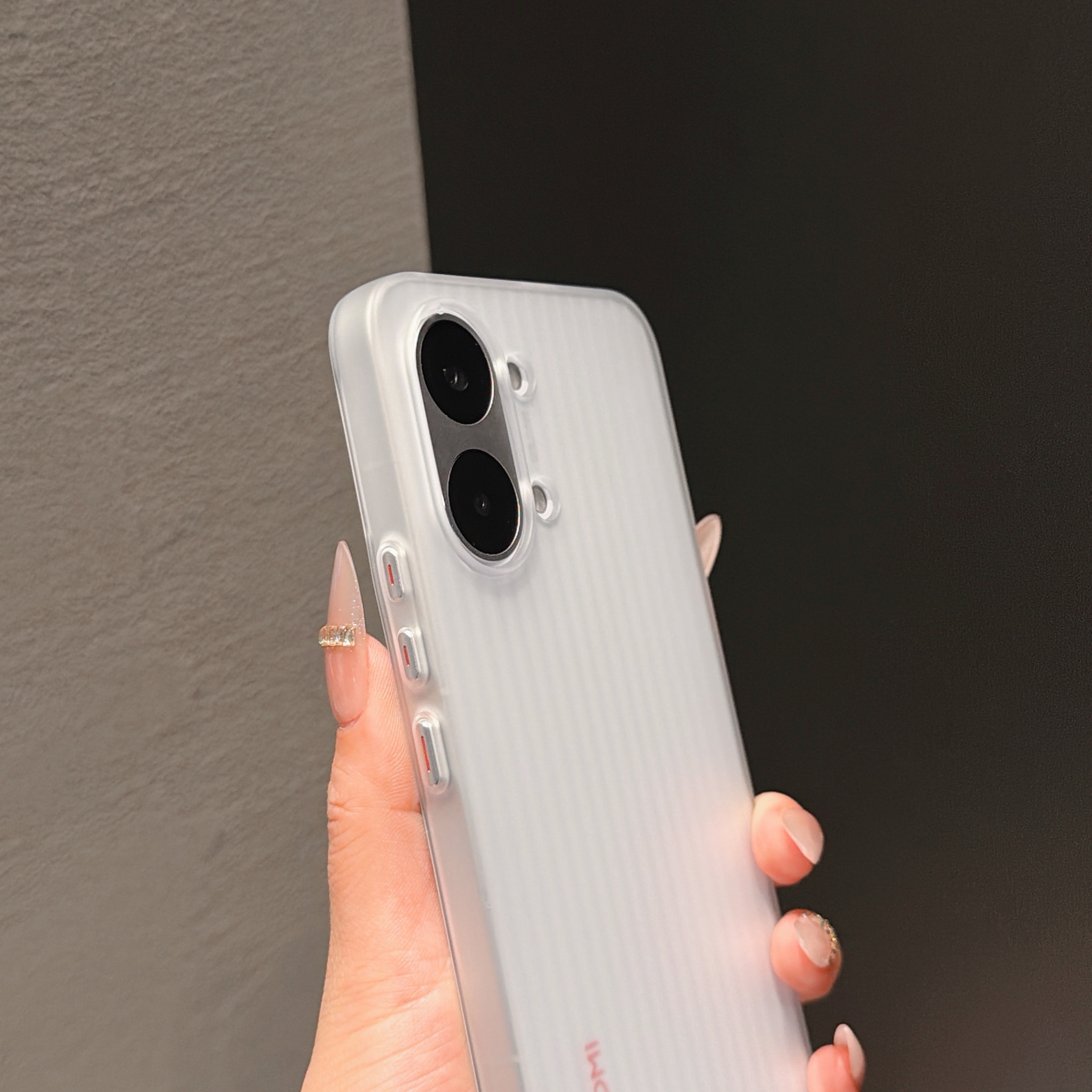 xiaomi redmi turbo 5/4 pro, k80/k70 extreme edition용 반哑光 지문 방지 케이스, 15/14용 초박형 골무늬 pp 케이스, redmi용   반哑光 하드 케이스 13, 오염 방지 울트라